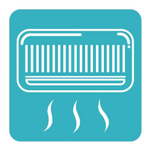 家庭用エアコン工事のイメージ